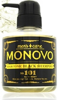 MONOVOヘアトニックブラックシャンプーでかゆみを減らす