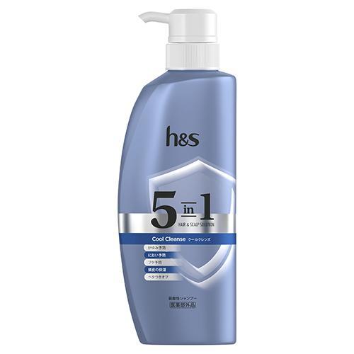 P＆G h＆s 5in1 クールクレンズシャンプー ポンプ 340g