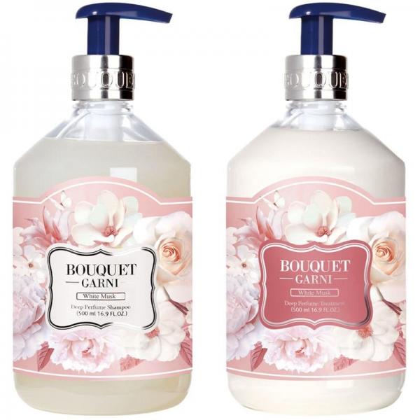 Bouquet Garni シャンプー＋トリートメント ホワイトムスクの香り 各500ml