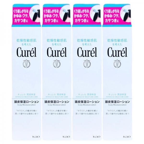 キュレル 頭皮保湿ローション 120ml 4個セット
