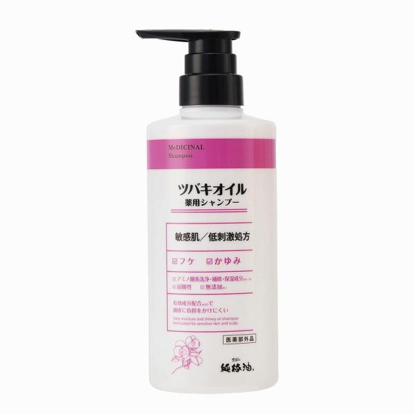 ツバキオイル 薬用シャンプー 容量450ML 黒ばら本舗   シャンプー
