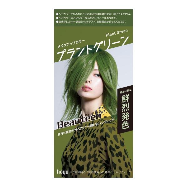 ビューティーン メイクアップカラー プラントグリーン 容量1コ ホーユー   ヘアカラー・黒髪用