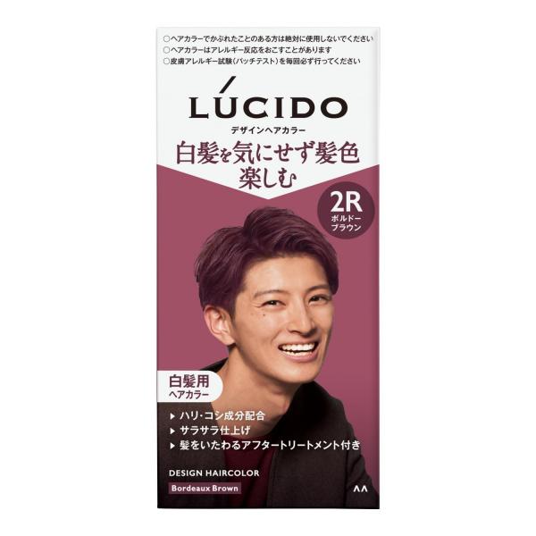 ルシード デザインヘアカラー ボルドーブラウン （医薬部外品） 容量1クミ マンダム   ヘアカラー