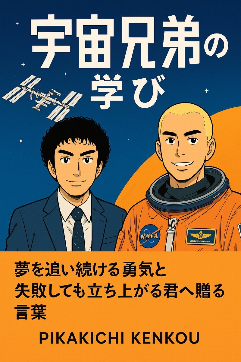 🚀新刊発売！人生の航路を照らす**『宇宙兄弟の学び』**📘「あきらめるな、その一歩が“未来”になる」