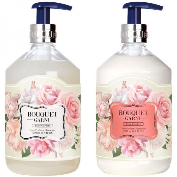 Bouquet Garni シャンプー＋トリートメント ローズガーデンの香り 各500ml