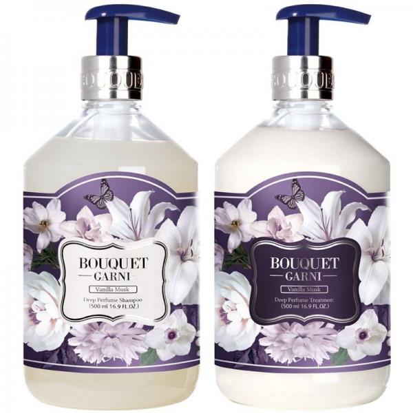 Bouquet Garni シャンプー＋トリートメント バニラムスクの香り 各500ml