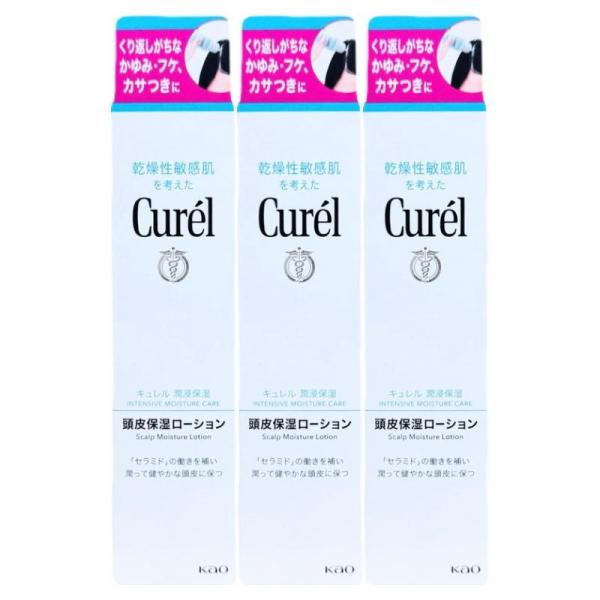 キュレル 頭皮保湿ローション 120ml 3個セット